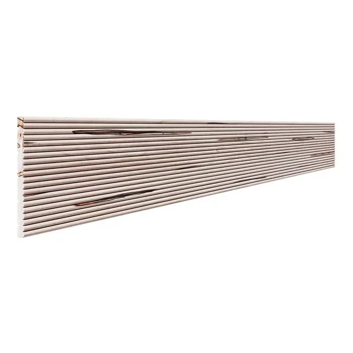 0.375 in. D x 5 in. W x 47.5 in. L Unfinished Ambrosia Maple Wood Accent Wall Panel Moulding