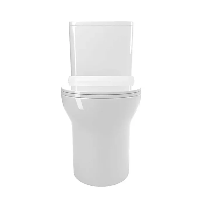1.1/1.6 GPF Elongated Comfort Height Floor Mounted 1-Piece Toilet, Dual Flush, 26.8 in. Oval Seat Ceramic, White