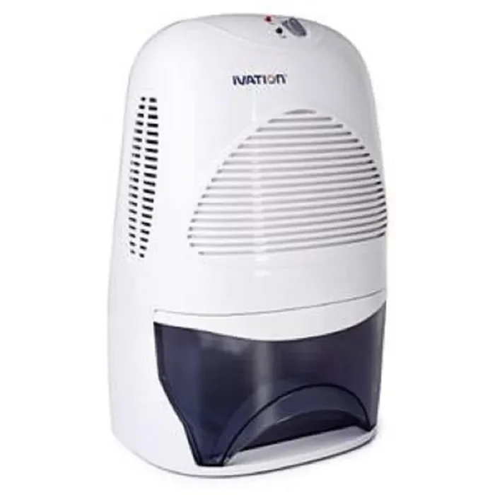 1.25 Pint Thermo Electric Dehumidifier for Bath Room, Basement, Attic, – for Spaces Up To 2,200 cu. ft.