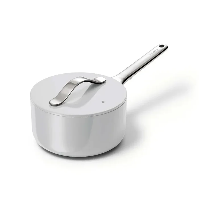 1.75 qt. Ceramic Non-Stick Sauce Pan in Gray