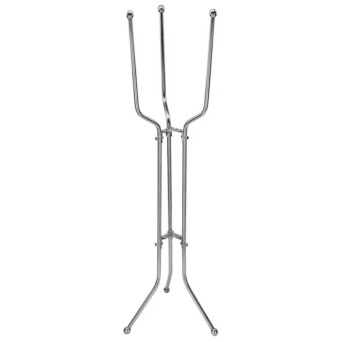 1-Bottle Stainless Steel Folding Wine Bucket Stand