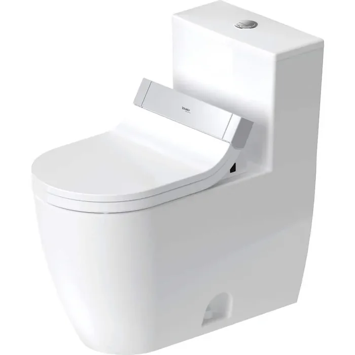 1-Piece 0.92 GPF Dual Flush Elongated Toilet in White, Seat Not Included