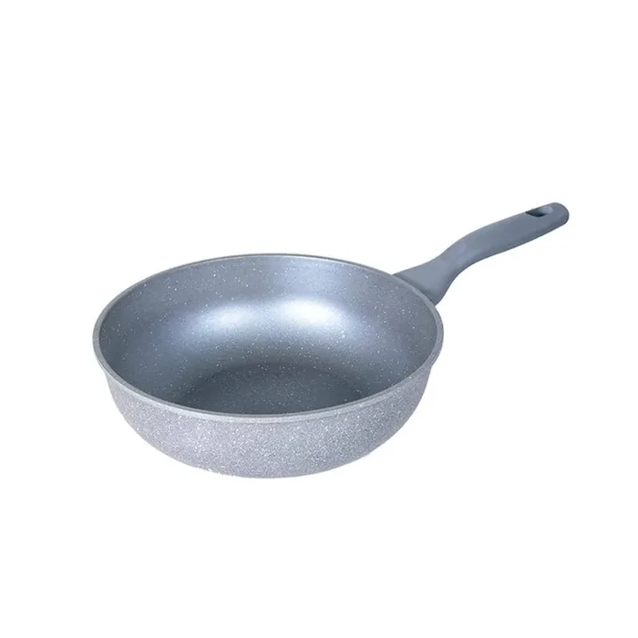 10 in. Marble Die-Cast Nonstick Induction Safe Wok Pan (26 cm)