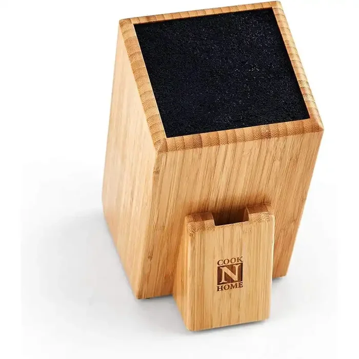 10 in. Universal-Size Knife Bamboo Storage 5.5 in. x 5.5 in. x 10 in.