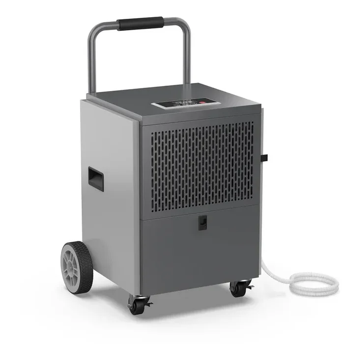 100 pt. 4500 sq. ft. Commercial Dehumidifier in. Blacks with Bucket, Hose for Garage Industrial Dehumdifier for Basement