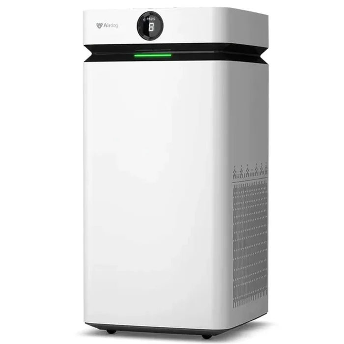 1009 sq. ft. HEPA Filter Personal Room Air Purifier in White with Air Quality Monitoring, 4-Stage Filter and Child Lock
