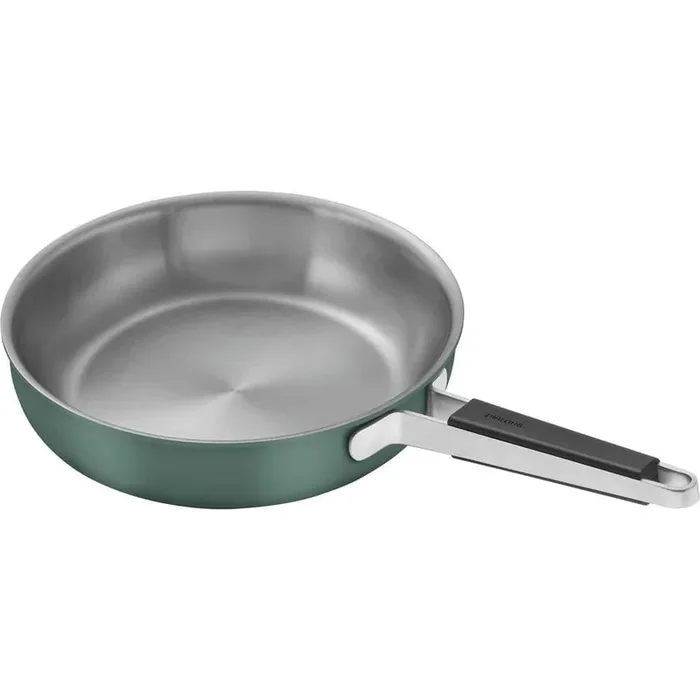 11-inch Green Stainless Steel Frying Pan