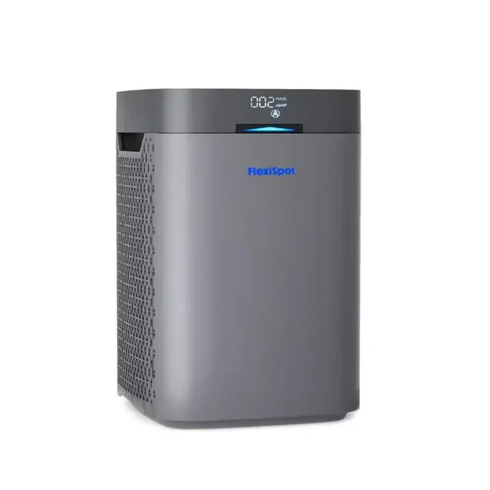 1104 sq. ft. 3-Speed H13 True HEPA Personal Air Purifier in Black with Air Quality Monitor, Timer, Ultra-Quiet