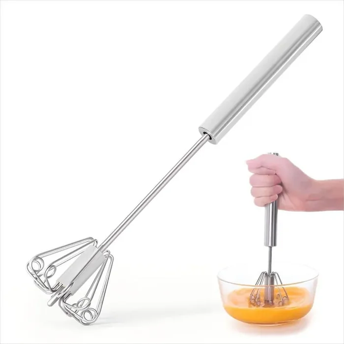 12 in. Stainless Steel Whisk Blender, Kitchen Utensil for Blending, Whisking, Beating and Stirring