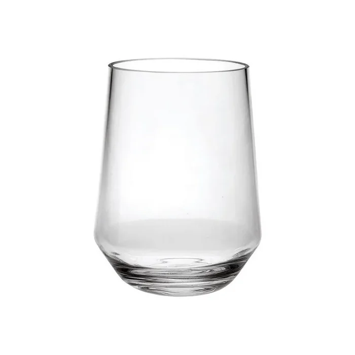 17 oz. Clear Acrylic Wine Glasses Set (Set of 4)