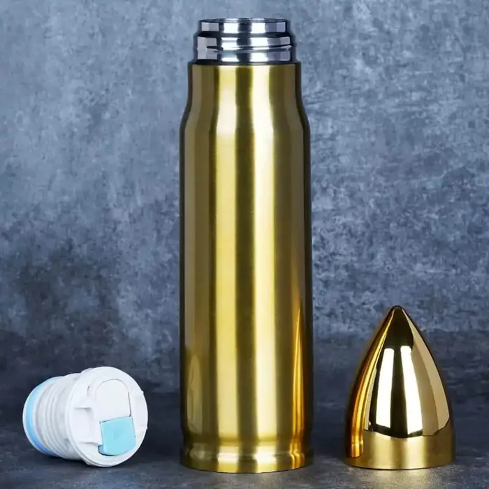 17 oz Tumbler Stocking Stuffers for Adults Mens Gifts Ideas Stainless Steel Gold