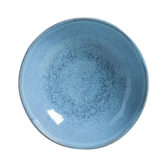 18.08 fl. oz. Breeze Light Blue Stoneware Organic Bowl (Set of 6)