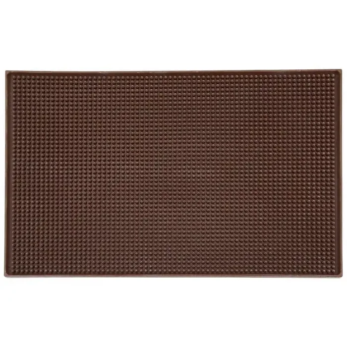 18 in. x 12 in. Brown Bar Service Mat