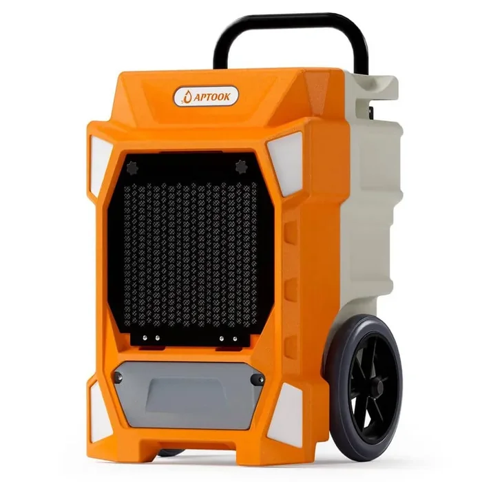 190 pt. 7500 sq. ft. Bucketless Commercial Dehumidifier in. Oranges Peaches with Drain Hose and Pump