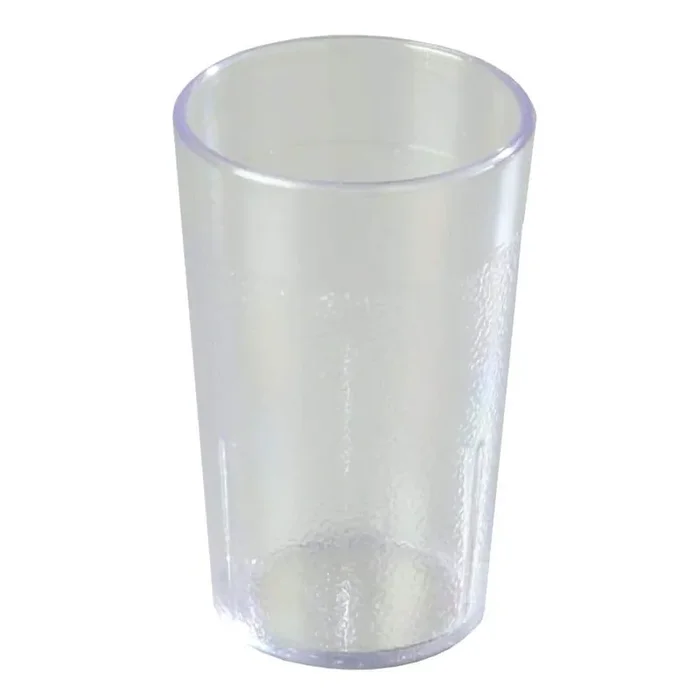 2.25 in. Diameter, 3.62 in. H, 5 oz. SAN Plastic Tumbler in Clear (Case of 72)