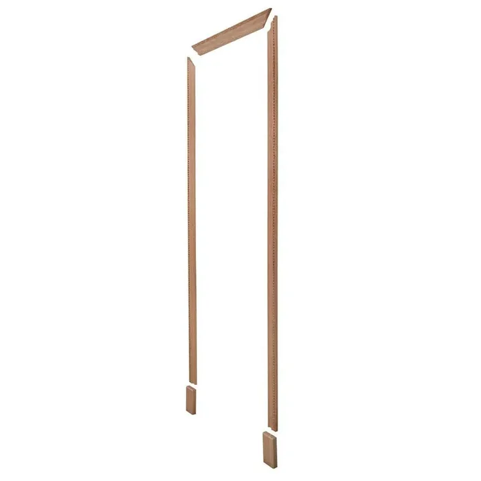 2.5 in. D x 3.5 in. W x 82 in. L Unfinished Red Oak Wood Casing Kit