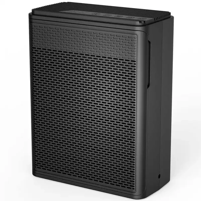 2000 sq. ft. True HEPA 13 Personal Console Air Purifier in Black, 3-Stage Advanced Filtration, 22dB Quiet for Bedroom