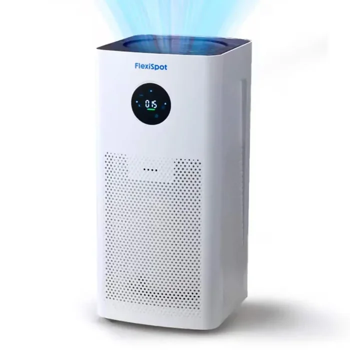 2118 sq. ft. H13 True HEPA Personal Air Purifier in White, with Triple-Stage Filtration, Smart Monitoring, Ultra-Quiet