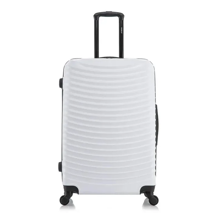 24 in. White Adly Lightweight Hardside Spinner