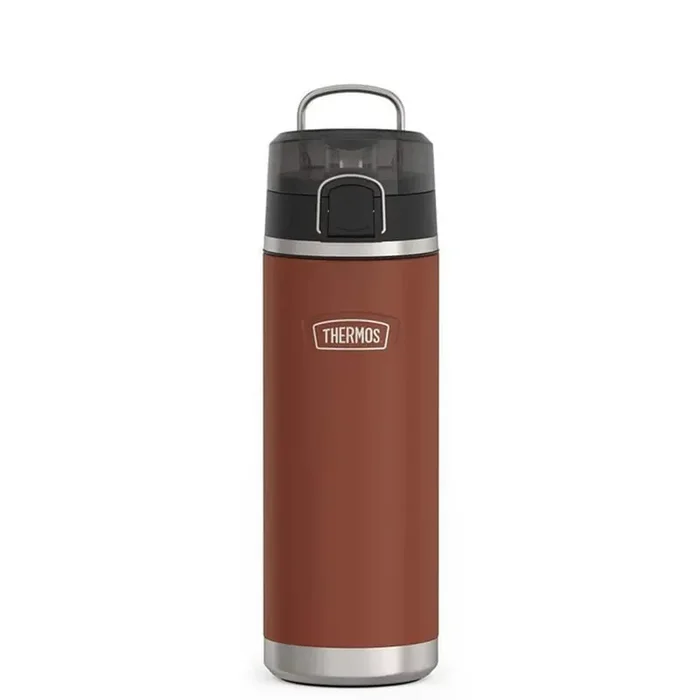 24 Oz. Saddle Stainless Steel Water Bottle with Spout