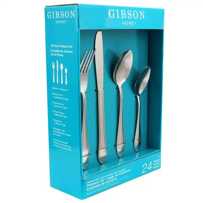 24-Piece New Wilmington Flatware Set (Service for 6)