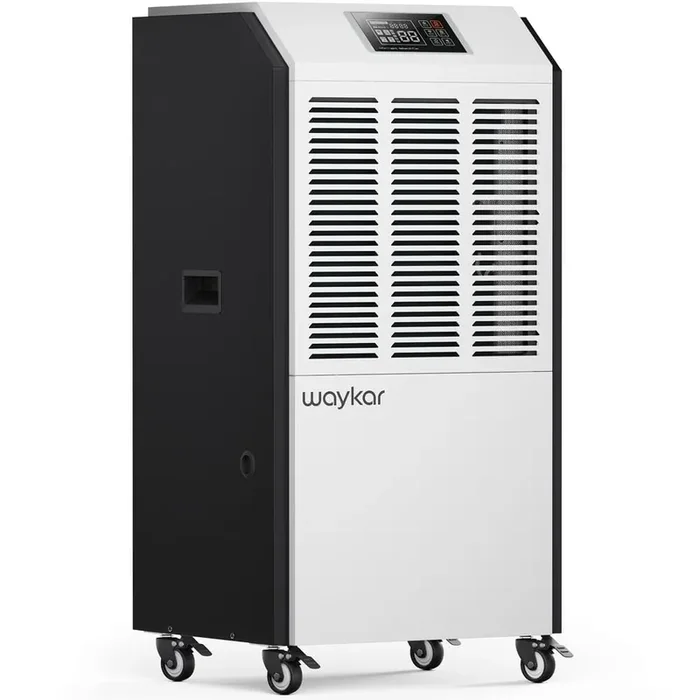 291 pt. 9,000 sq. ft. Large Industrial Dehumidifier in White with Intelligent Drying for Warehouse and Basement