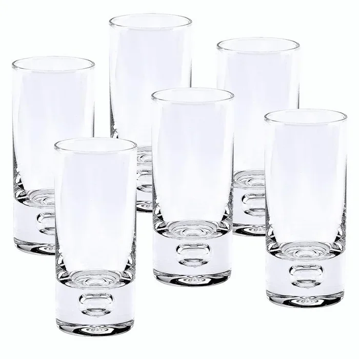 3 oz. 4 in. High Galaxy 6-Piece Shot or Vodka Glass Set