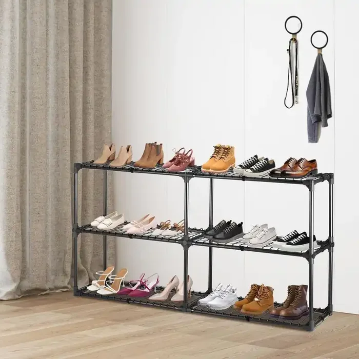 3-Shelf Wire Rack with Cover(2-pack)