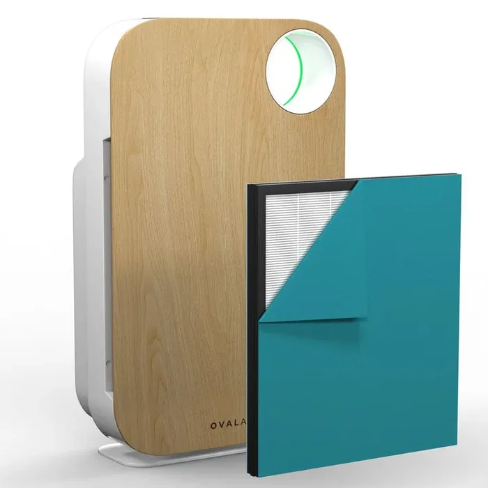 3-Stage 5-in-1 Air Purifier for Rooms Upto 600 sq. ft. Reduces Allergies, Asthma, Pets, Odor, Smoke, Light Wood