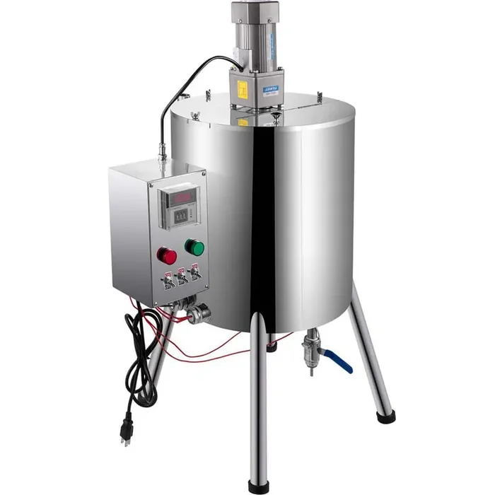30 L/7.9 Gal. Heating Mixing Filling Machine, 35 W Lipstick Filler with Stirrer, Stainless Steel
