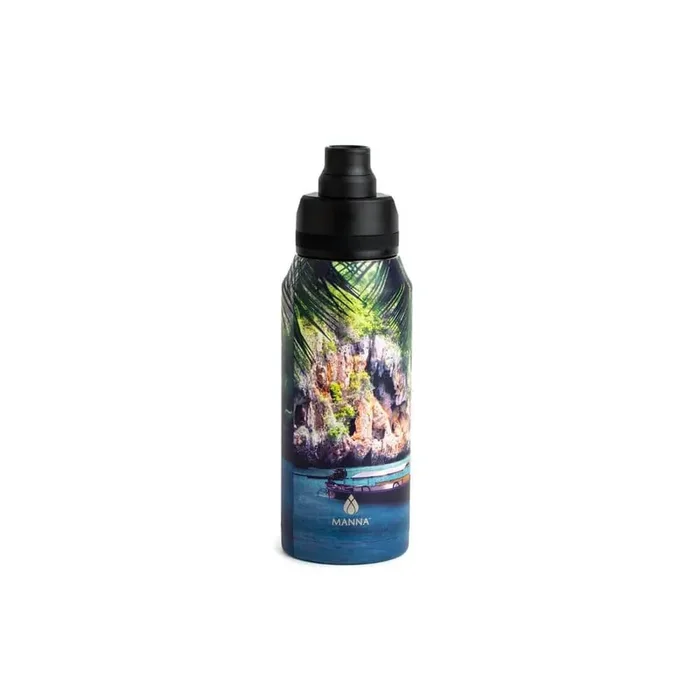 32 oz. Stainless Steel Jumbo Palm Trees Bottle