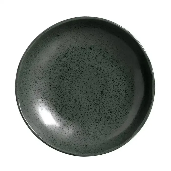 35.66 fl. oz. Greenery Green Stoneware Pasta Bowl (Set of 6)