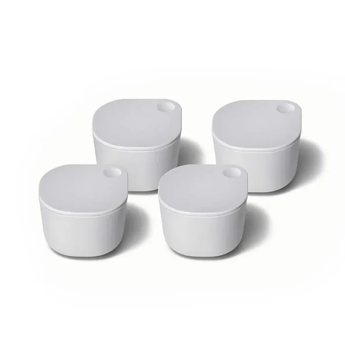 4-Piece Dot Food Storage Insert