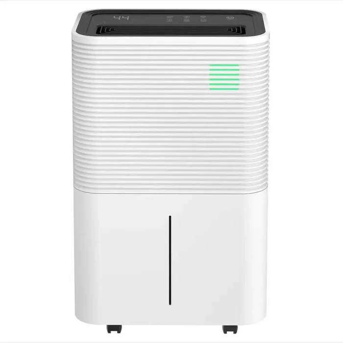 45 pt. 2,000 sq. ft. with Bucket Dehumidifier in. White with 2 Speed