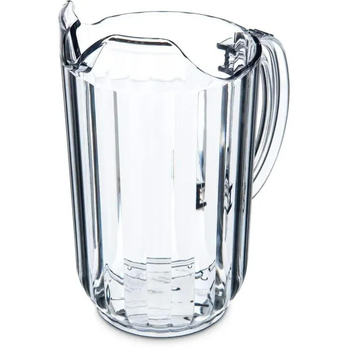 48 oz., 7.67 in. High Polycarbonate Clear Pitcher (Case of 6)
