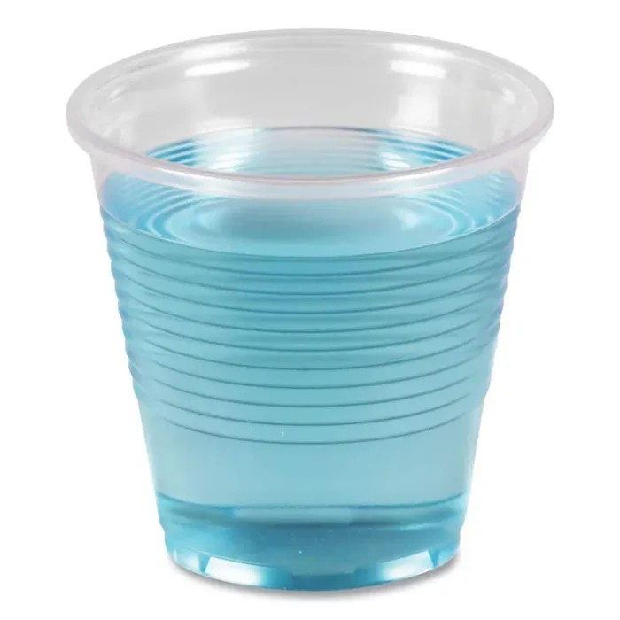 5 oz. Polypropylene Translucent Plastic Cold Cups (100/Bag, 25 Bags/Carton)