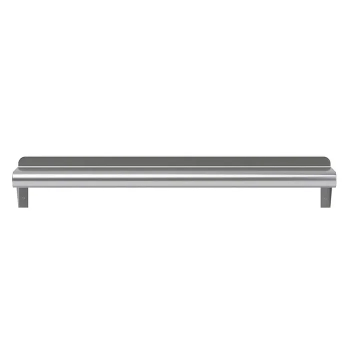 6 in. x 30 in. Stainless Steel Wall Shelf. Kitchen, Restaurant, Garage, Laundry, Utility Room Metal Shelf with Brackets