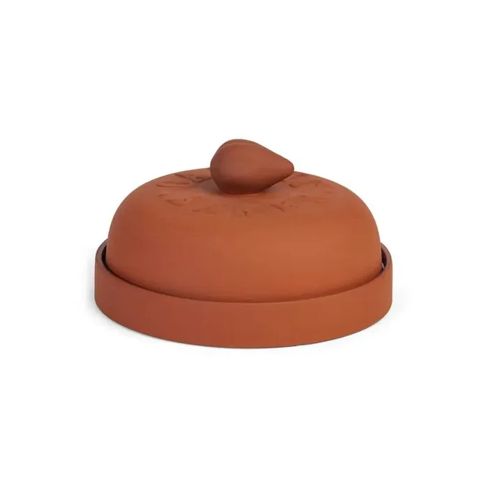 7 in. Terra Cotta Garlic Baker
