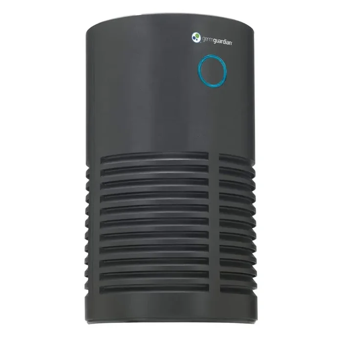 728 sq. ft. 360° HEPA Filter Tabletop Air Purifier 15 in. Black for Home, UV-C, Wildfire Smoke, Dust, Odors, Allergens