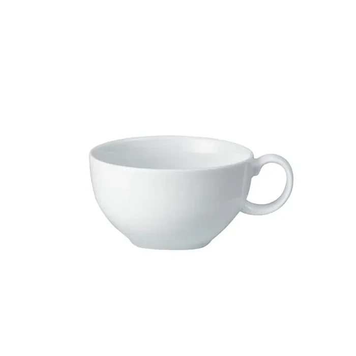 8.45 oz. White Porcelain Tea Cup