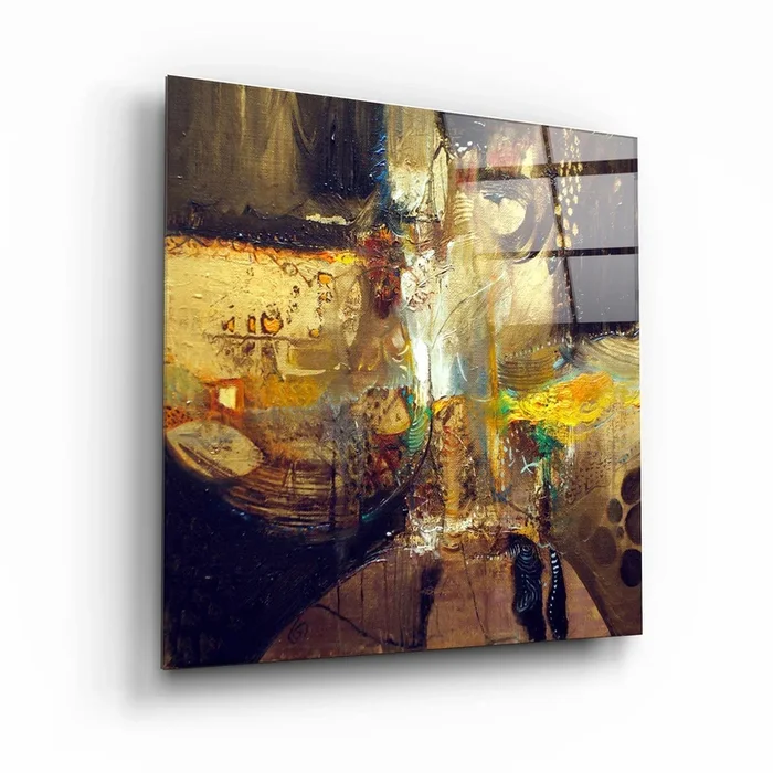 ・”Old Stories”・Glass Wall Art
