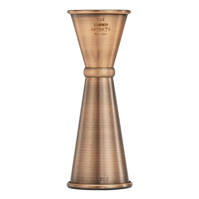 After 5-Antique Copper Finish Stainless Steel Jigger