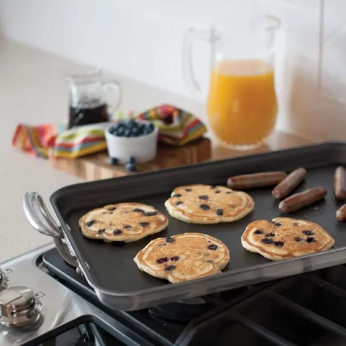 Aluminum Grill Griddle with Nonstick Coating