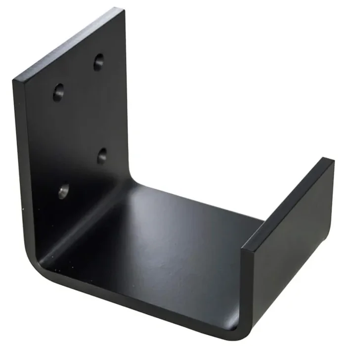 Appalachian 8 in. x 5 in. x 8 in. Black Mantel Bracket