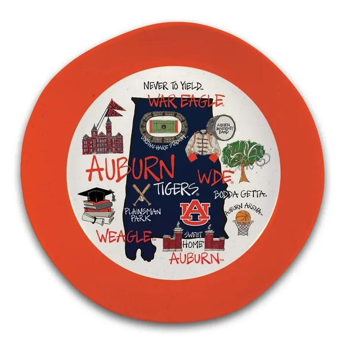 Auburn 13.5 in. 64 fl. oz. Assorted Colors Melamine Serving Bowl