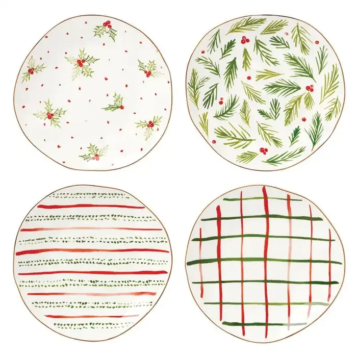 Bayberry Ivory Dessert Plate (Set of4)