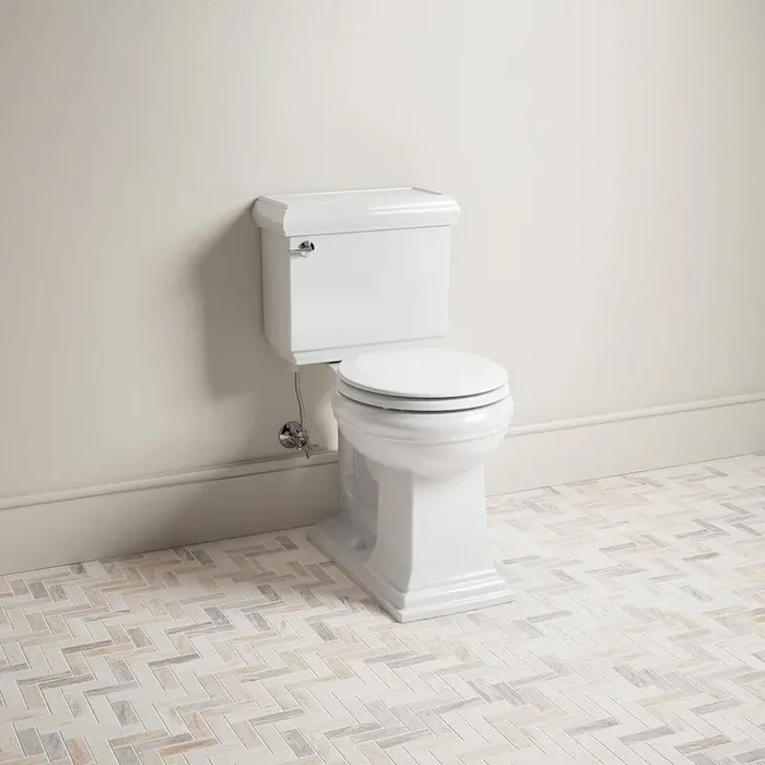 Broadwood Round Toilet Seat in White (3-Pack)