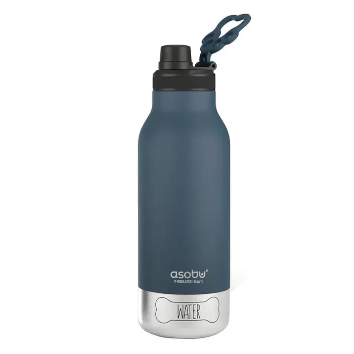 Buddy 32 oz. Blue Stainless Steel Water Bottle