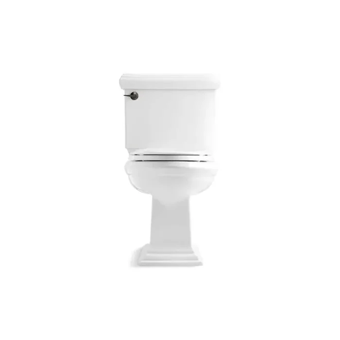 Cachet Elongated Quiet-Close with Grip-Tight Bumpers Toilet Seat in White