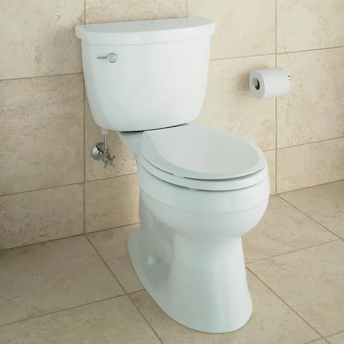 Cachet Round Anitmicrobial Toilet Seat in White (3-Pack)